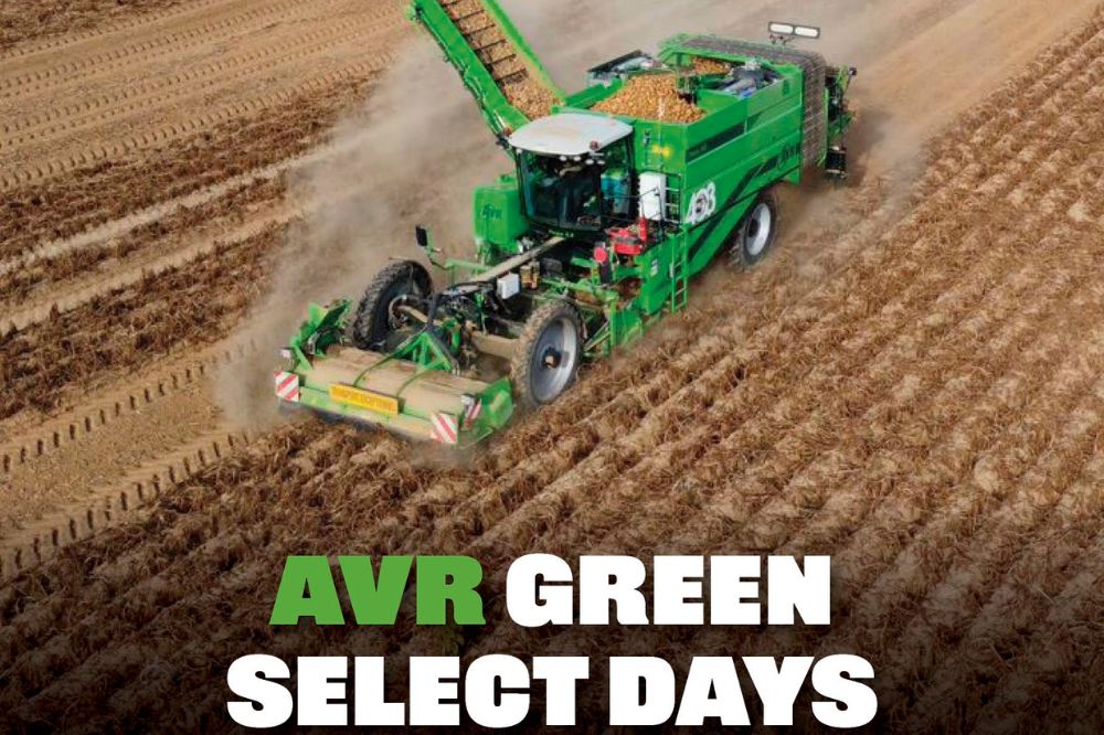 Tweede editie AVR Green Select Days veilt machines voor het goede doel