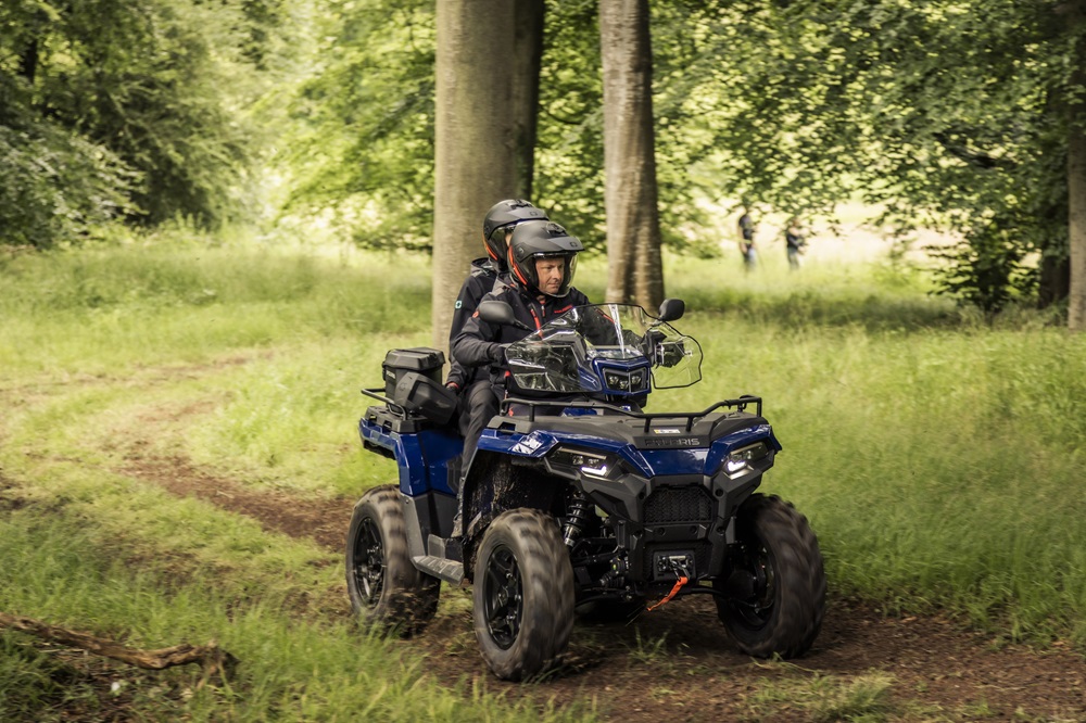 Volledig vernieuwde Polaris Sportsman 570 2-UP in actie