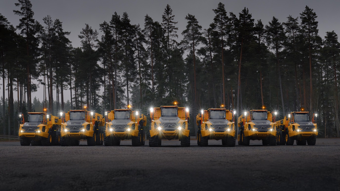 Volvo knikdumpers